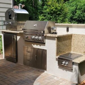 Grills and Outdoor Accessories at Fireplace Gallery New York