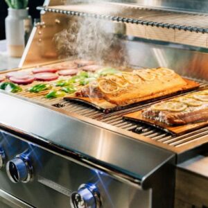 Grills and Outdoor Accessories at Fireplace Gallery New York