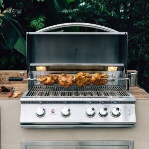 Grills and Outdoor Accessories at Fireplace Gallery New York