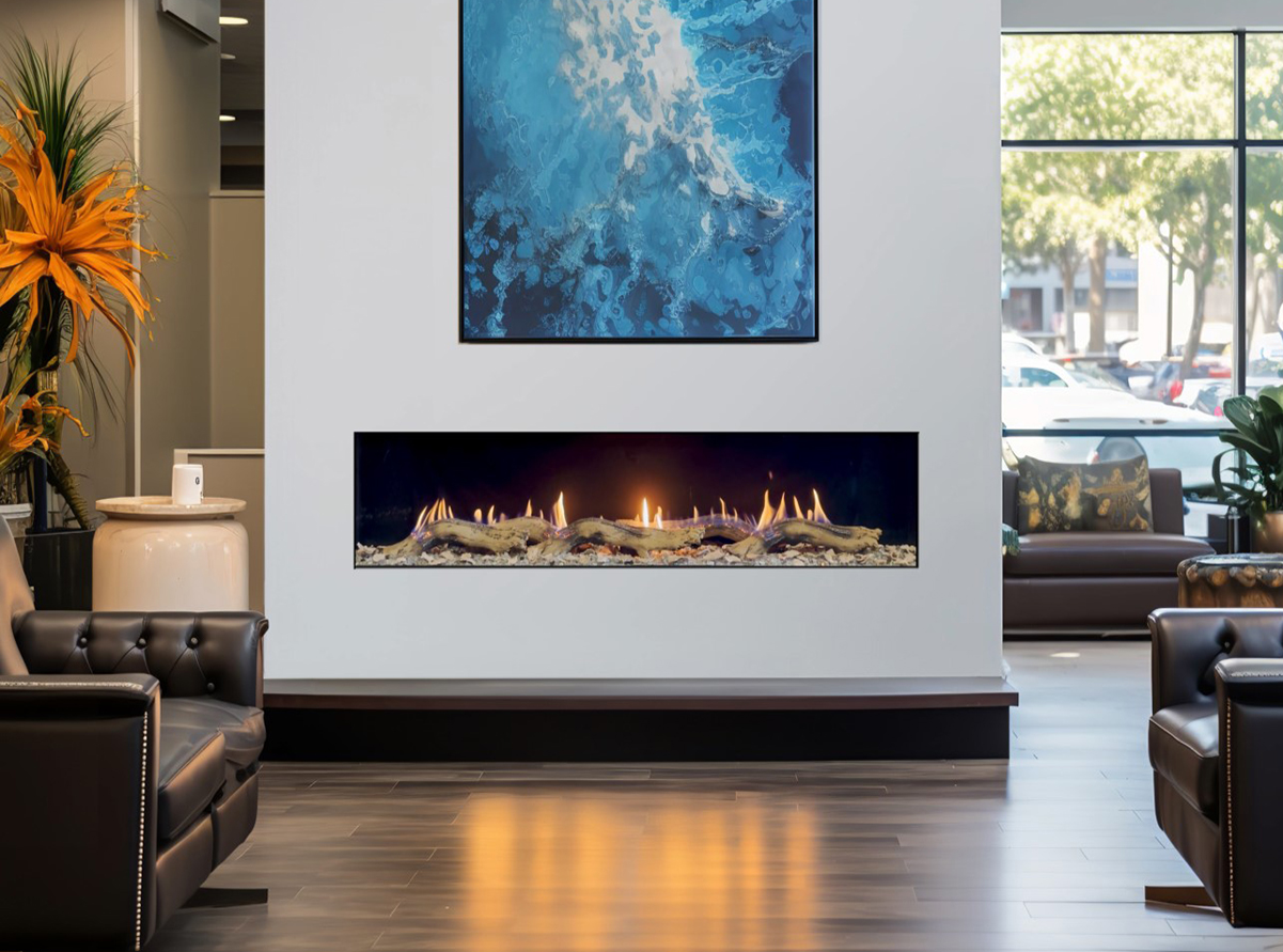 Modern Front Facing Fireplaces