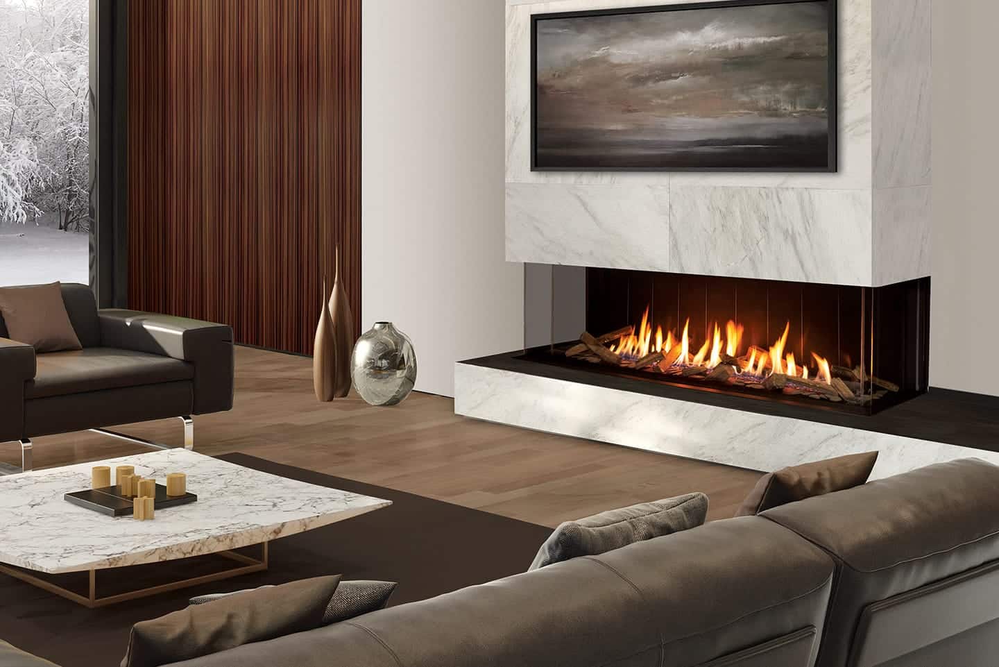 URBANA FIREPLACES at Fireplace Gallery New York