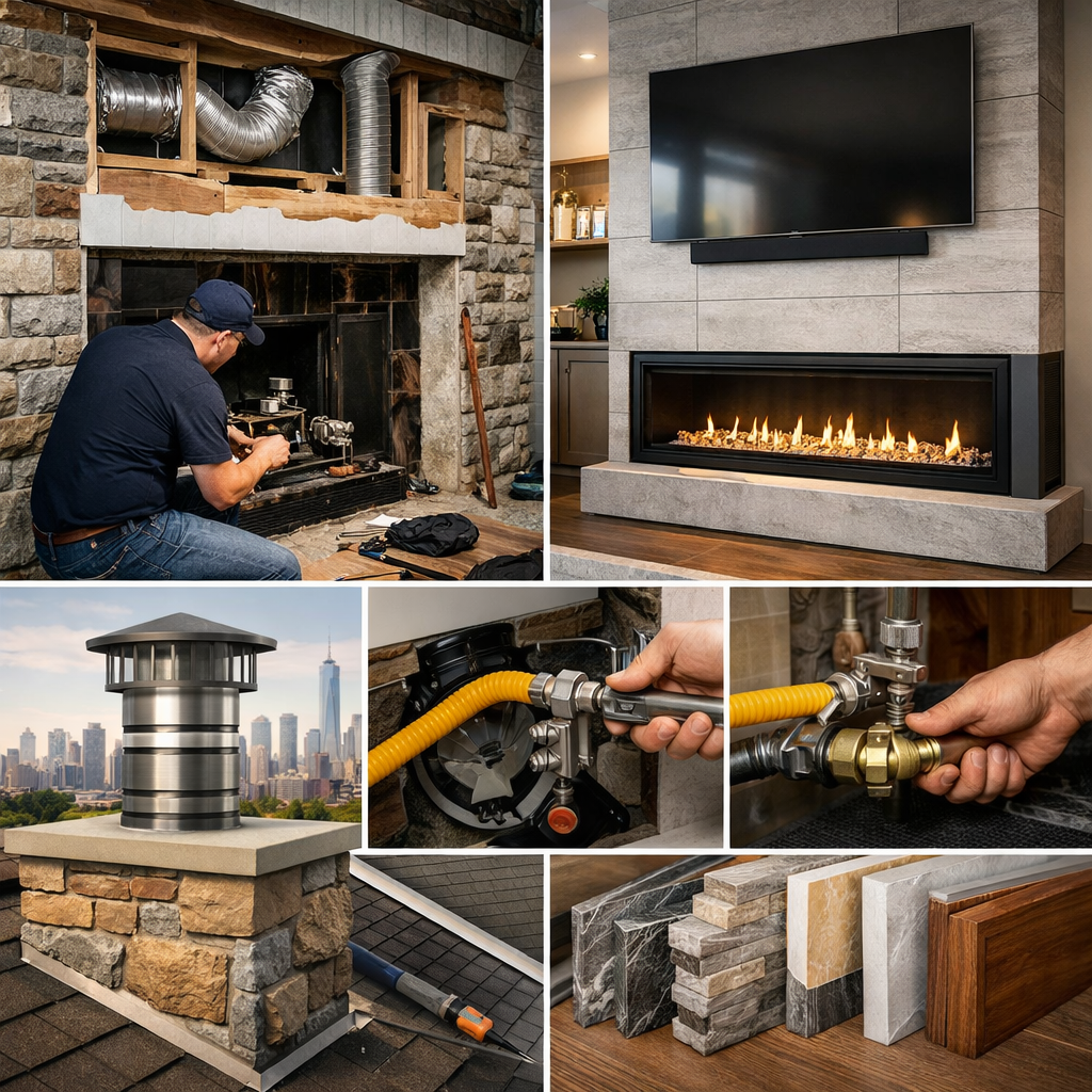 How Much Does Gas Fireplace Installation Cost in Long Island and NYC