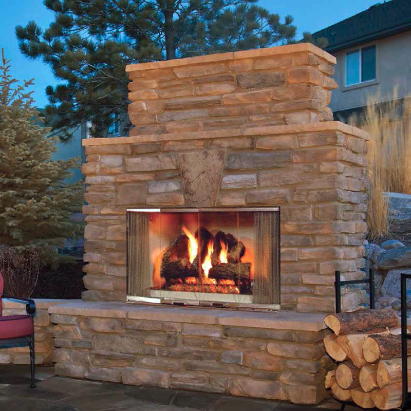 Custom Fireplace Wall Nassau County