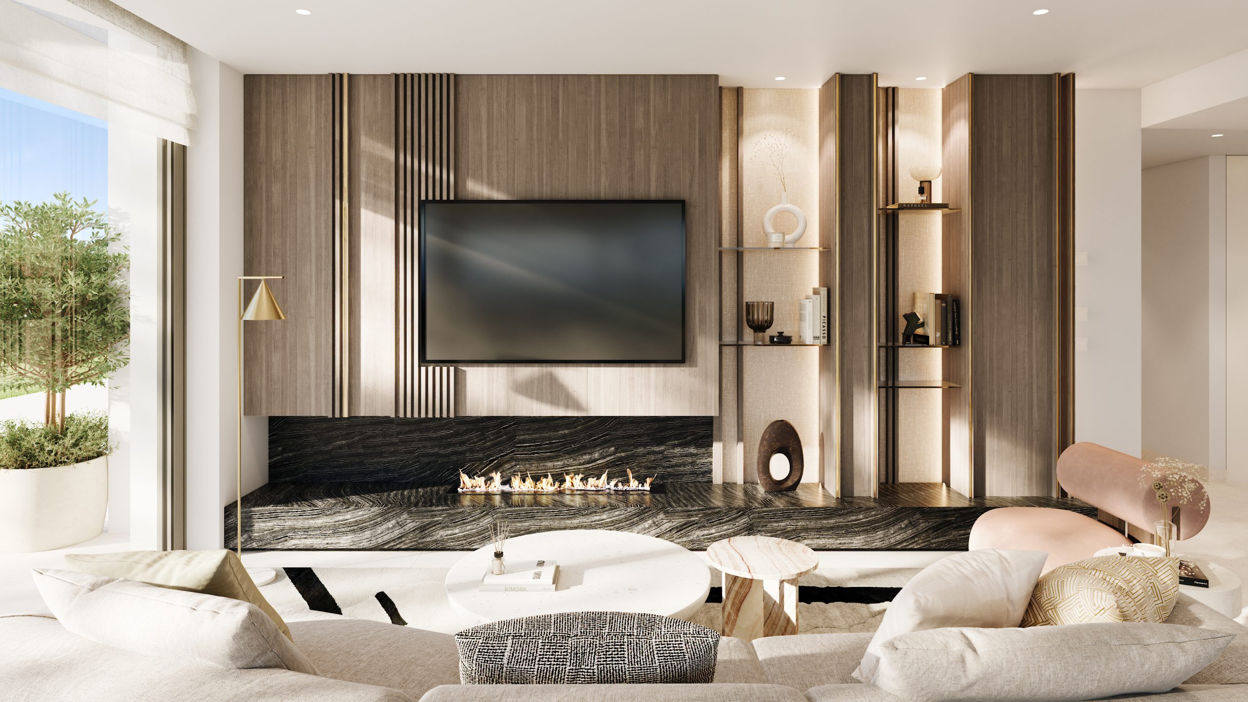 Custom Fireplace Design & Build Long Island